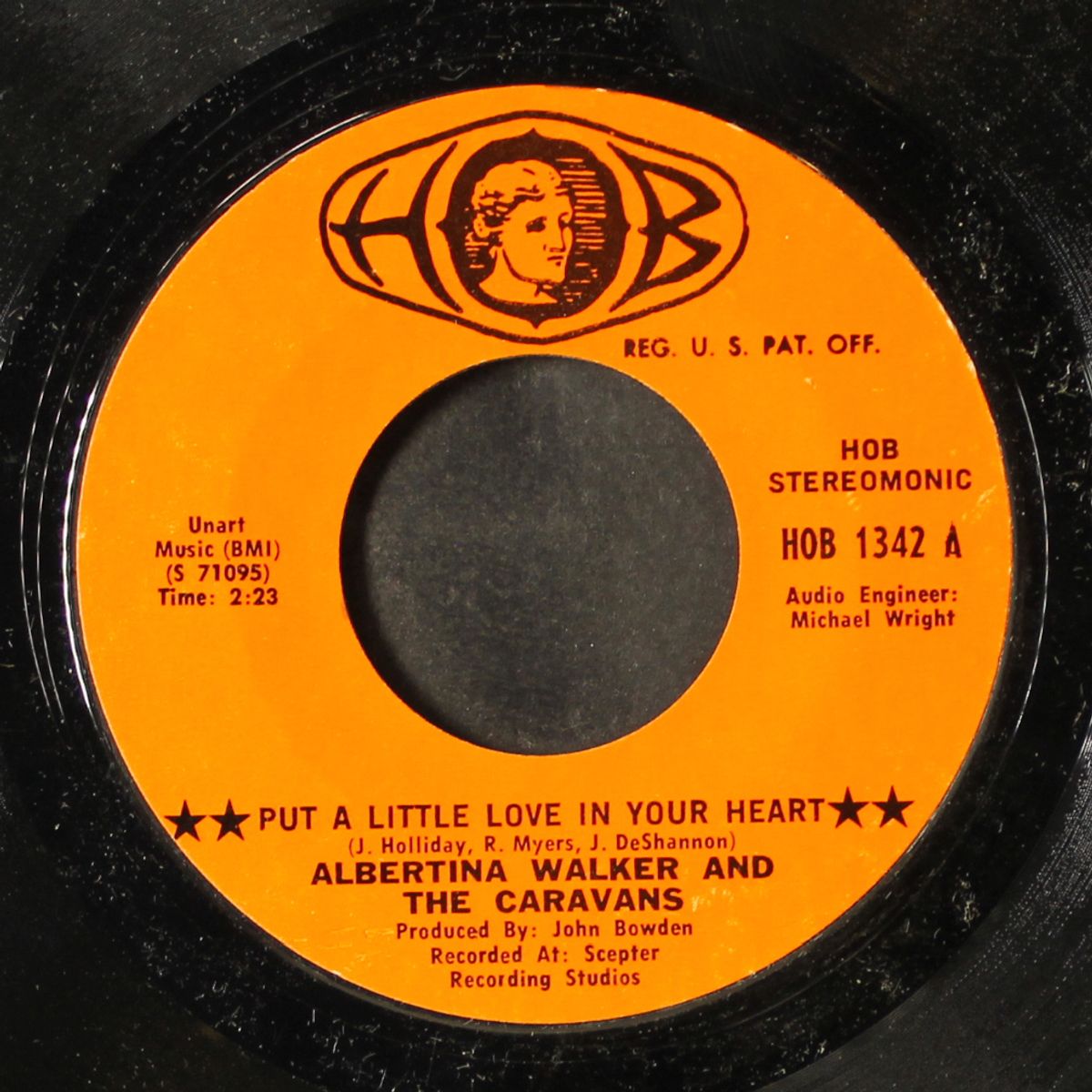 three people / put a little love in your heart by ALBERTINA WALKER