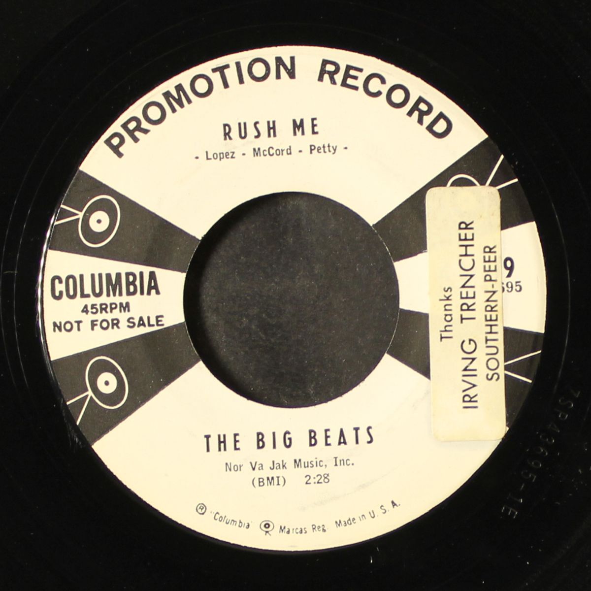 rush me / sentimental journey by BIG BEATS