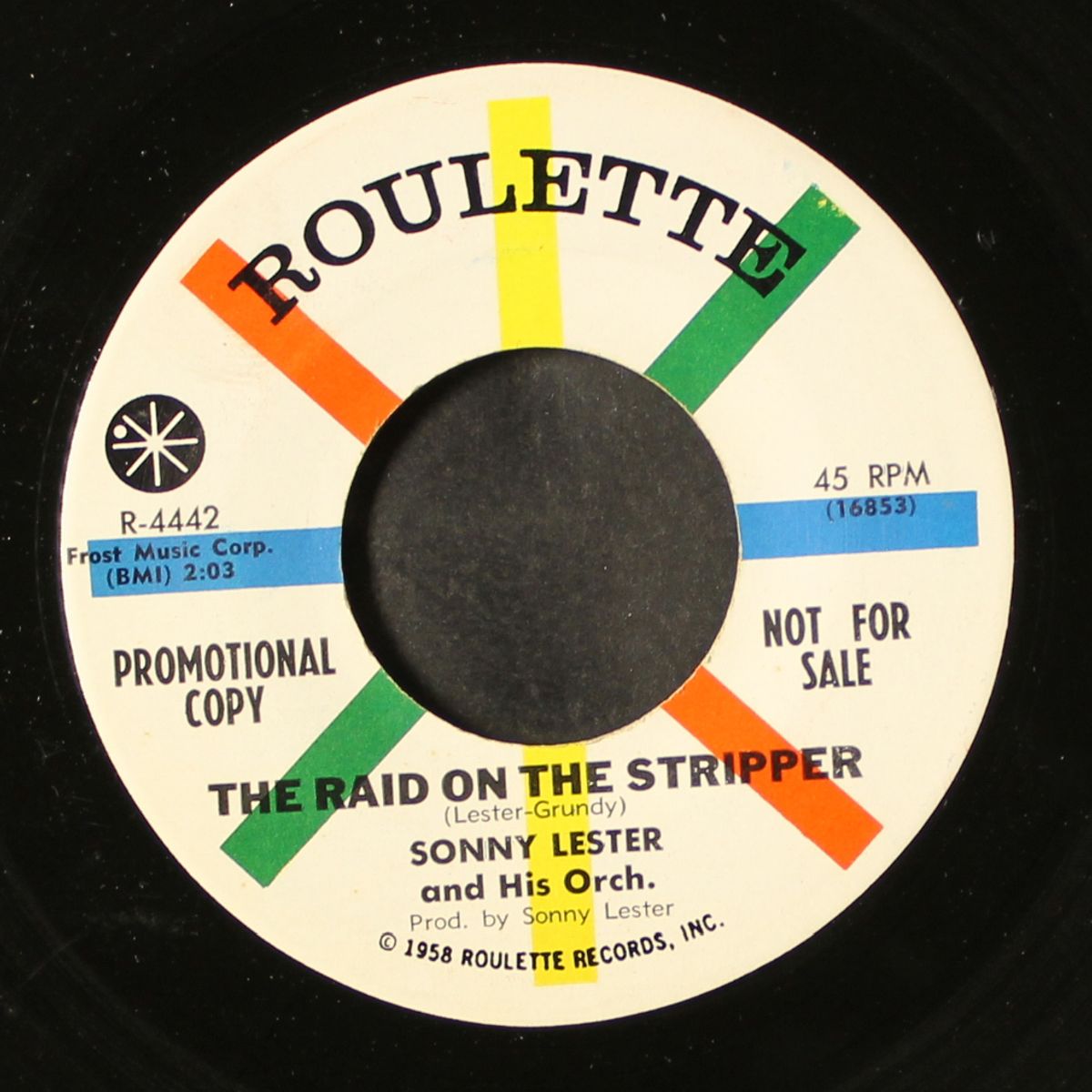 the raid on the stripper / bumps and grinds by SONNY LESTER