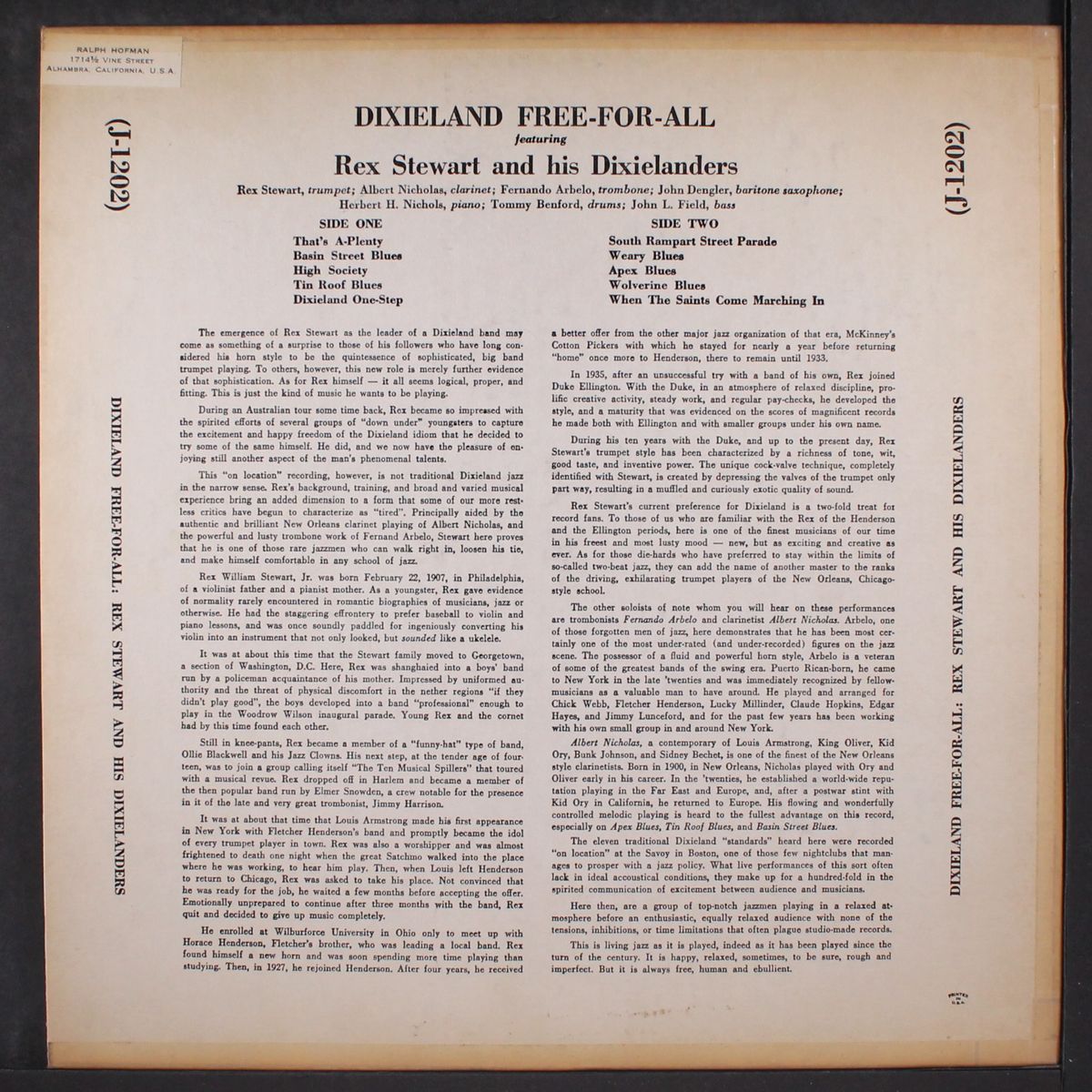 dixieland free-for-all by REX STEWART