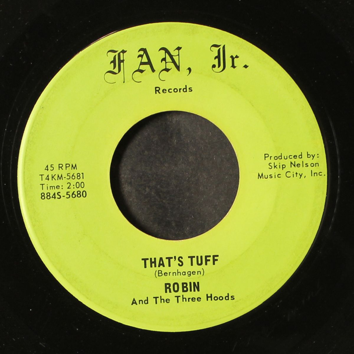 i wanna do it / that's tuff by ROBIN & THREE HOODS
