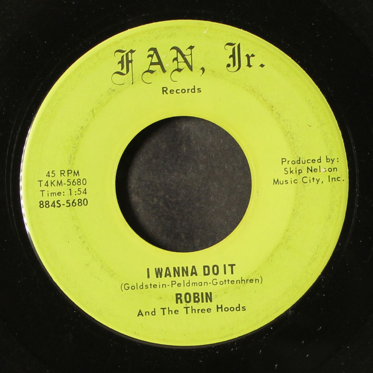 i wanna do it / that's tuff by ROBIN & THREE HOODS