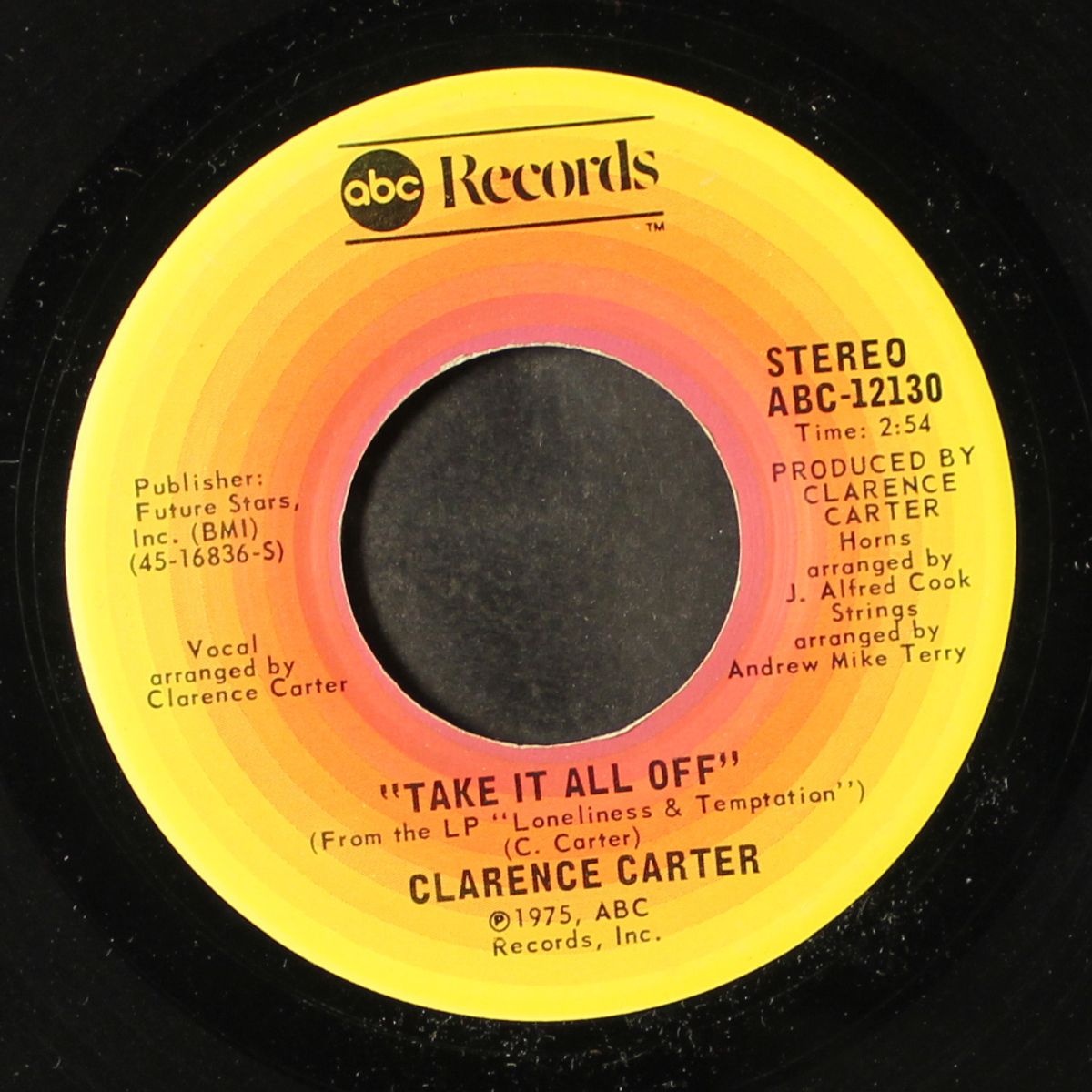 i got caught / take it all off by CLARENCE CARTER