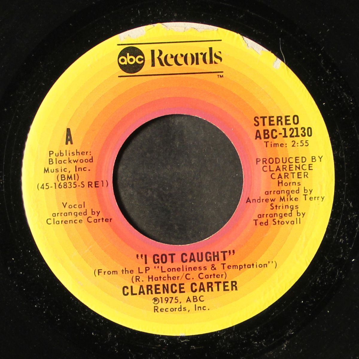 i got caught / take it all off by CLARENCE CARTER