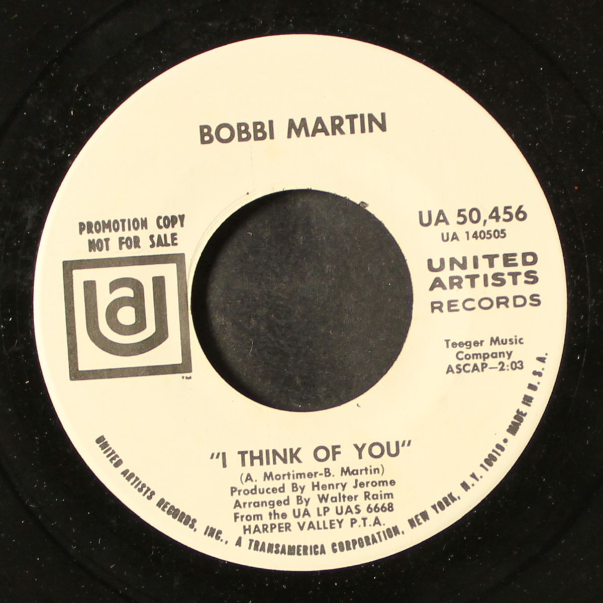 i love him / i think of you by BOBBI MARTIN