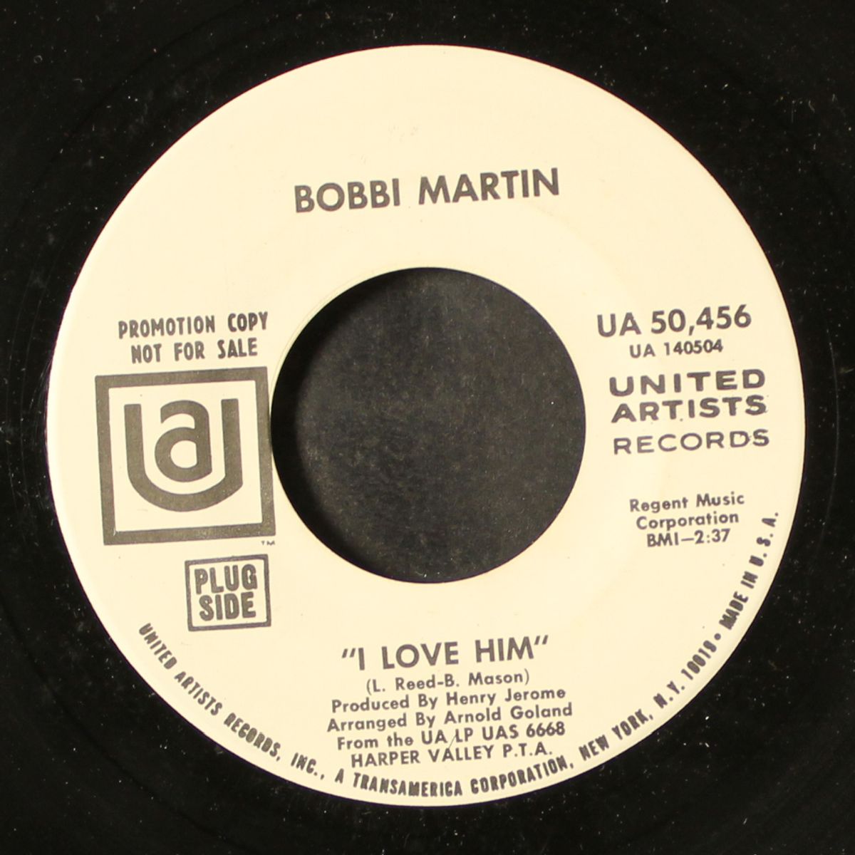 i love him / i think of you by BOBBI MARTIN