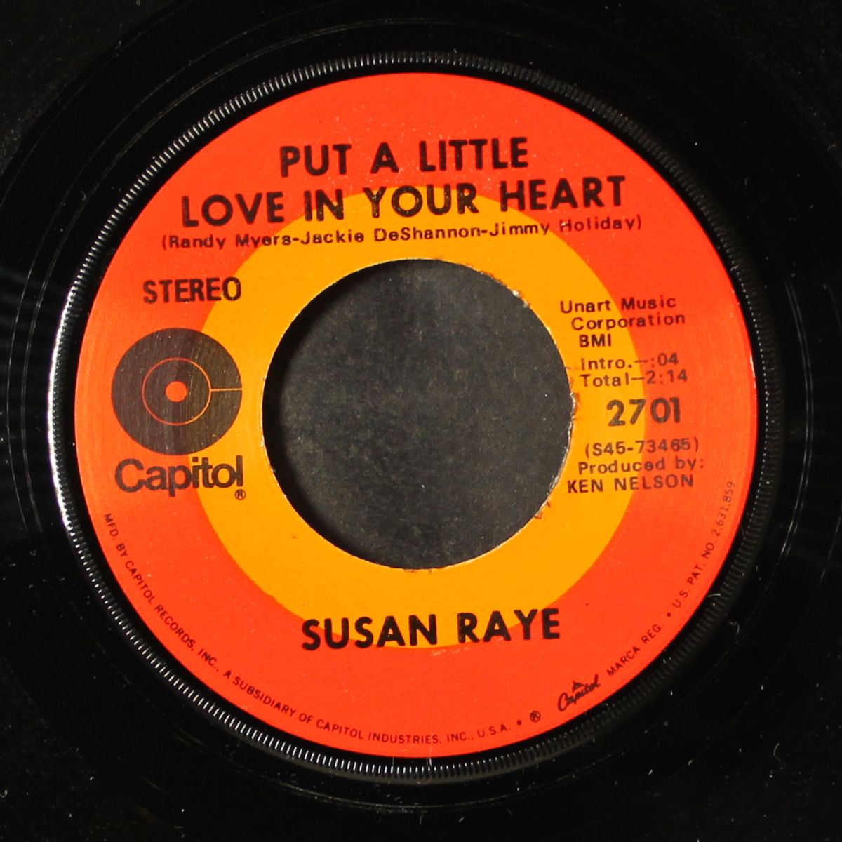 i've carried this torch much too long / put a little love in your hear by SUSAN RAYE
