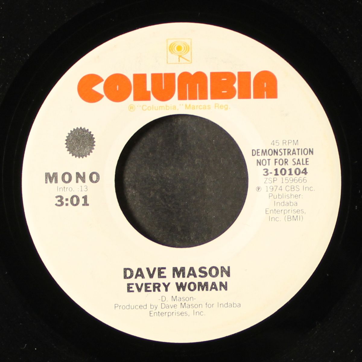 every woman / mono by DAVE MASON