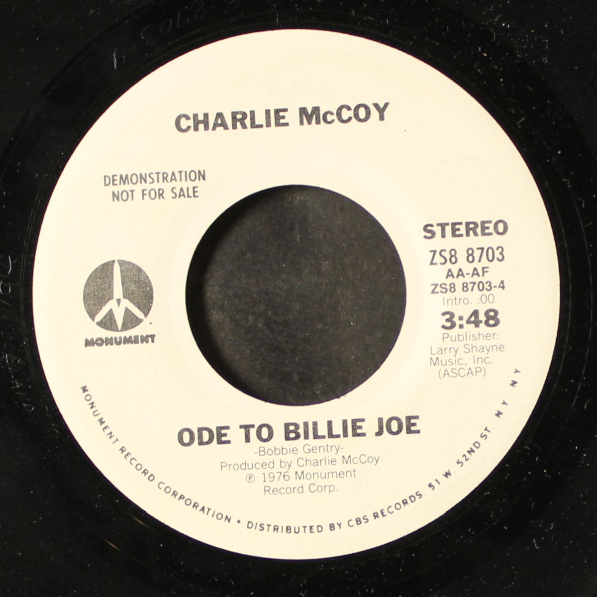 wabash cannonball / ode to billie joe by CHARLIE MCCOY