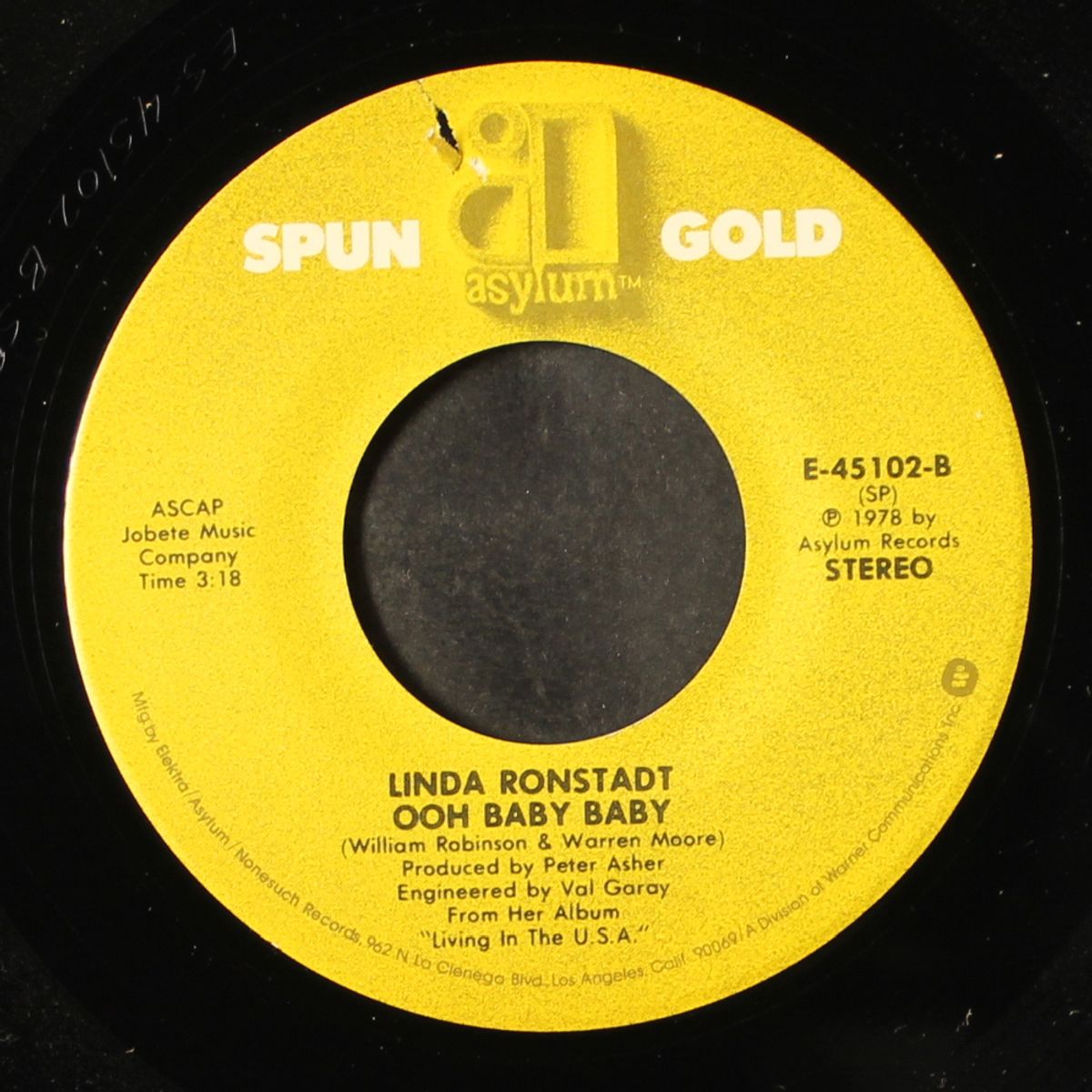 back in the u.s.a. / ooh baby baby by LINDA RONSTADT