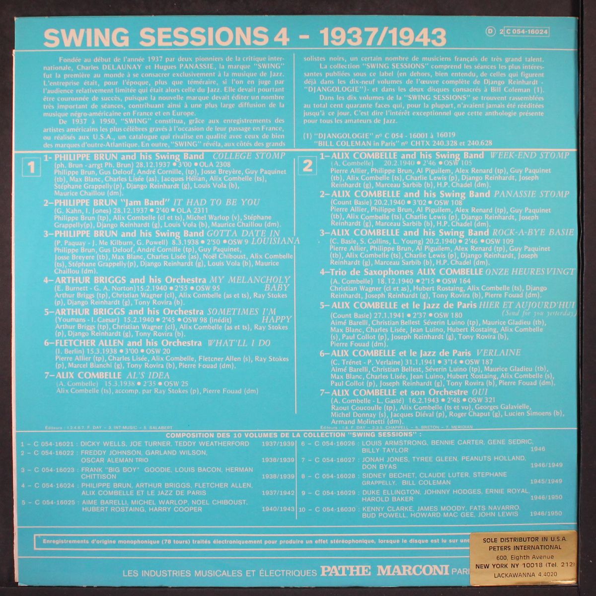 swing sessions 4 by VARIOUS