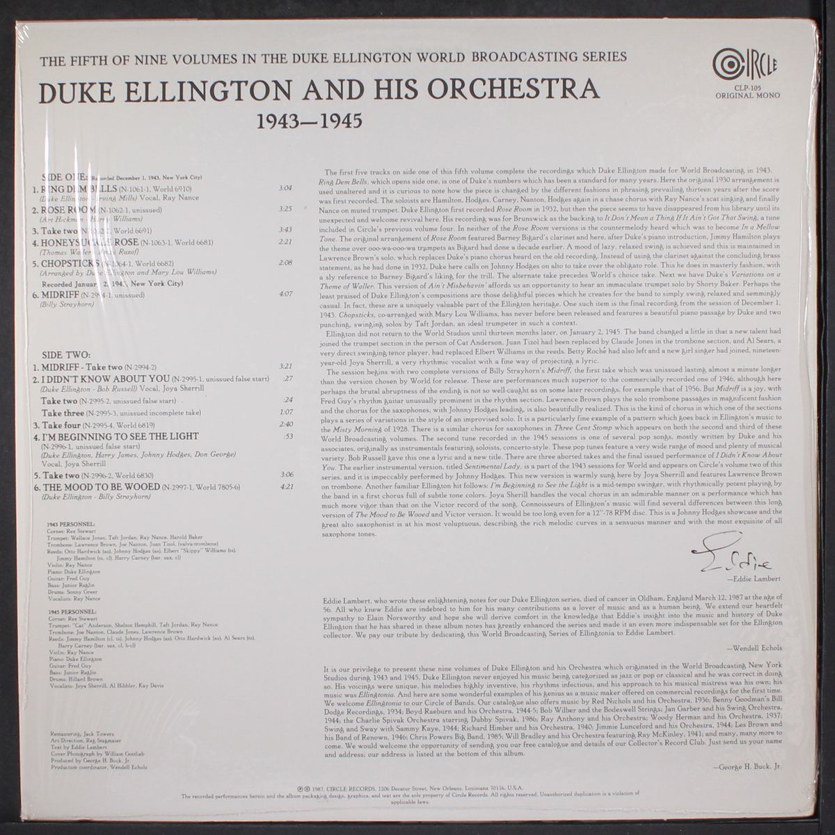 vol. 5 by DUKE ELLINGTON