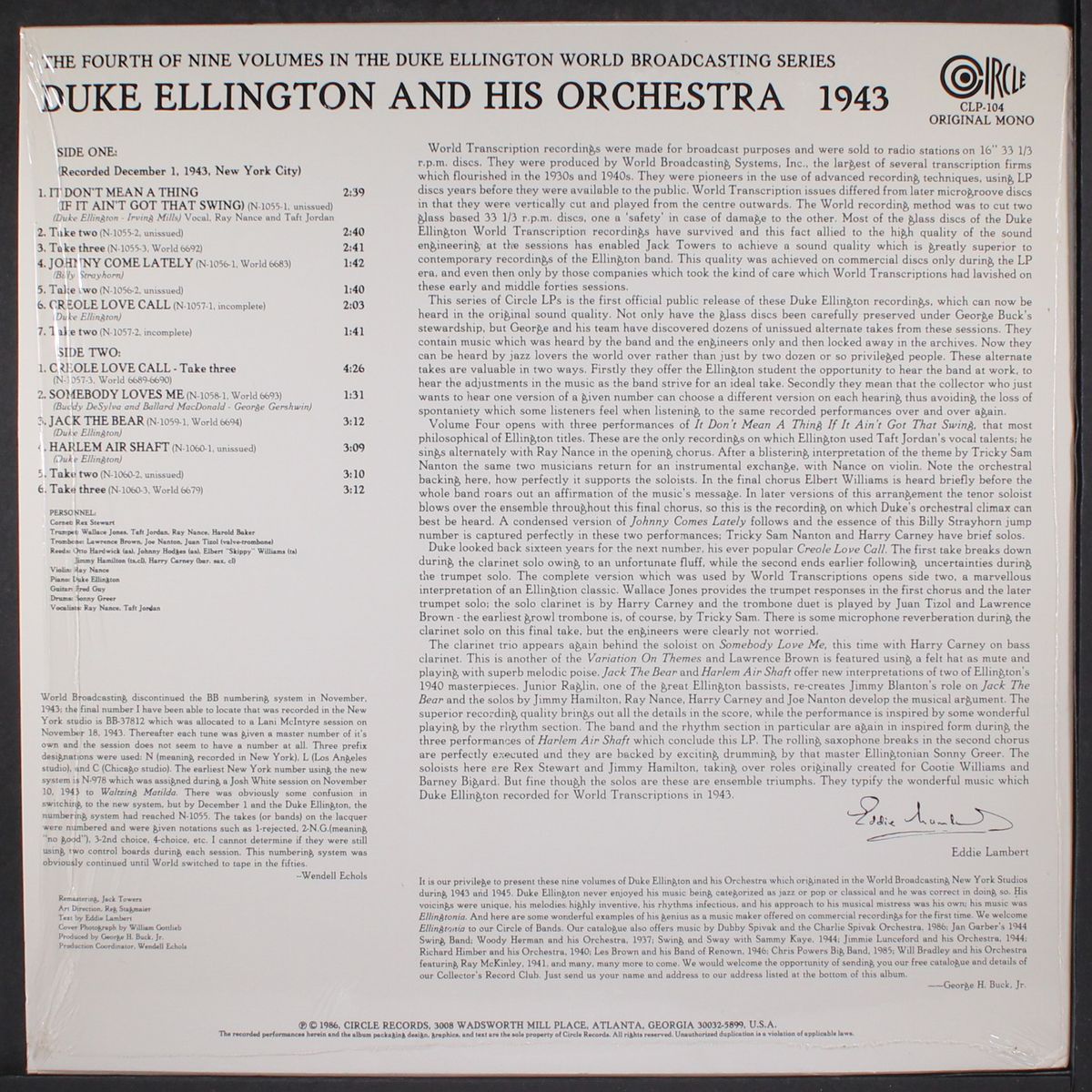 vol. 4 by DUKE ELLINGTON
