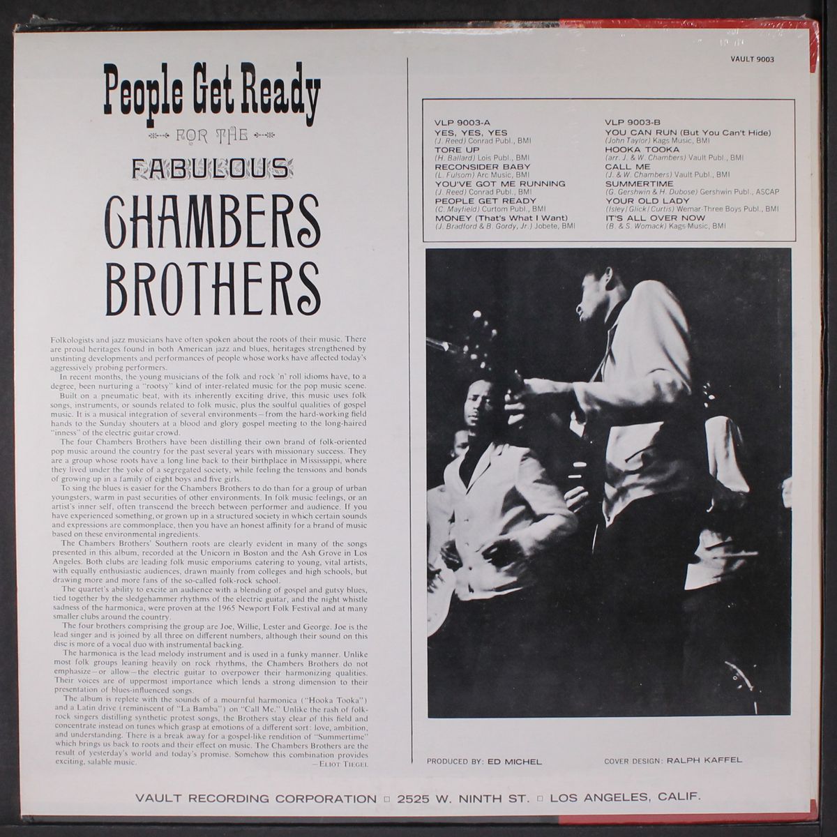 people get ready by CHAMBERS BROTHERS