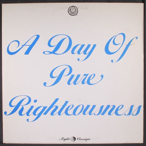PURE RIGHTEOUSNESS