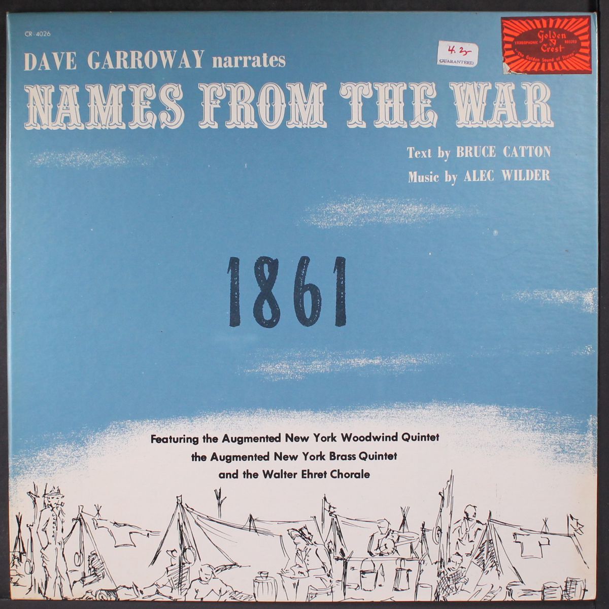 names from the war by DAVE GARROWAY