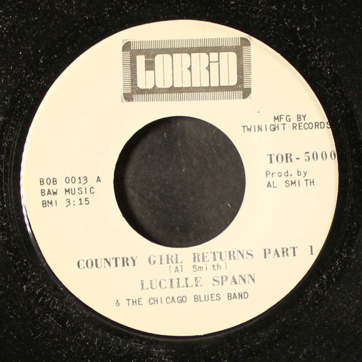 country girl returns by LUCILLE SPANN & CHICAGO BLUES BAND