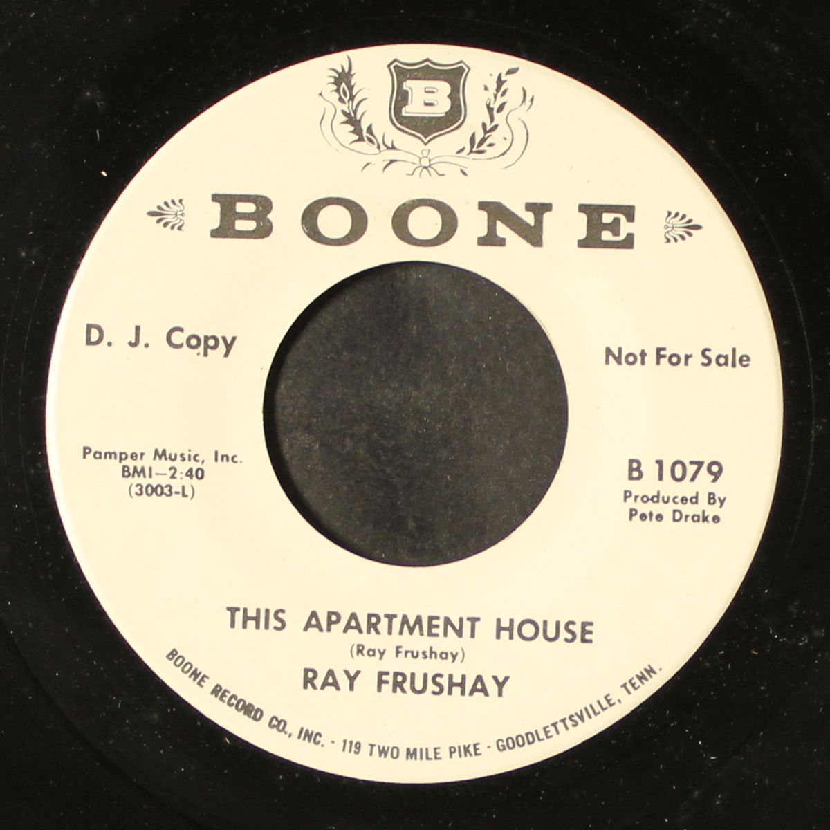 i can / this apartment house by RAY FRUSHAY