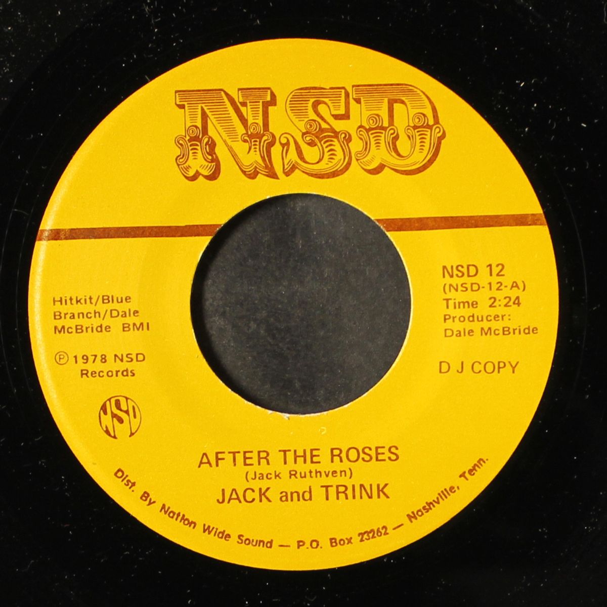 after the roses / i can't see me without her by JACK & TRINK