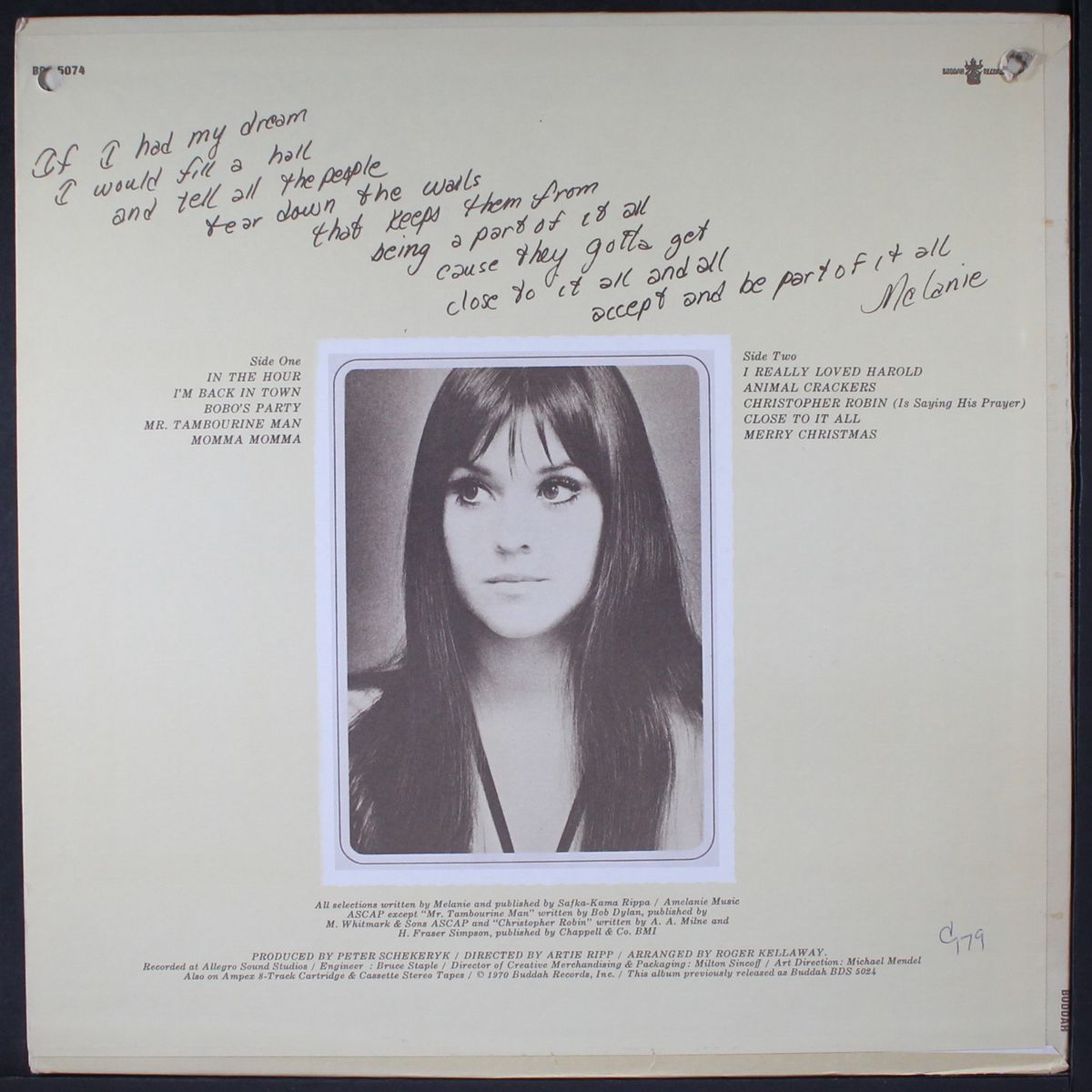my first album by MELANIE