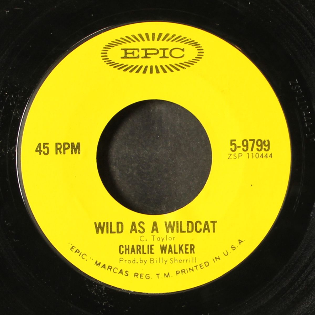 wild as a wildcat / out of a honky tonk by CHARLIE WALKER