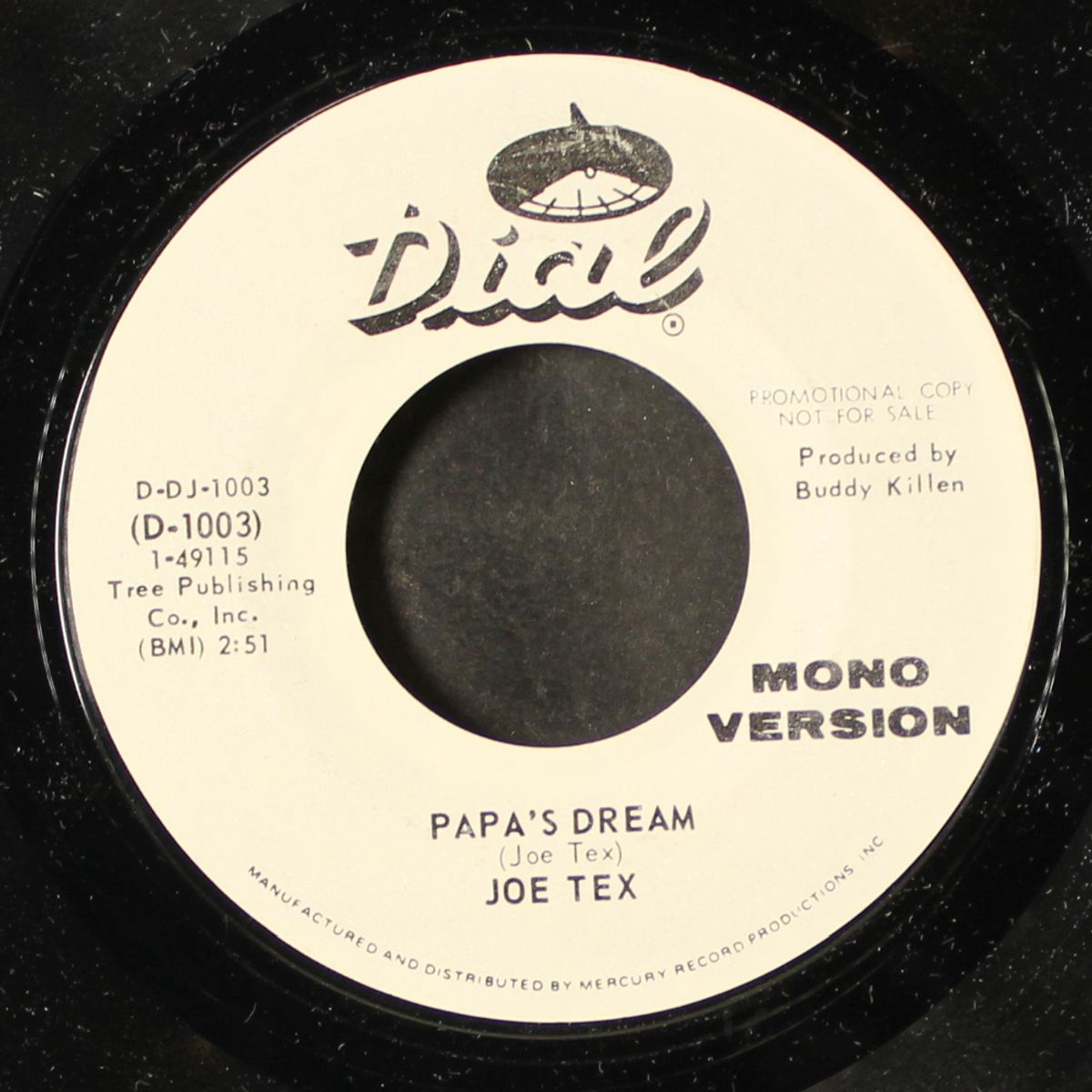 papa's dream / mono by JOE TEX