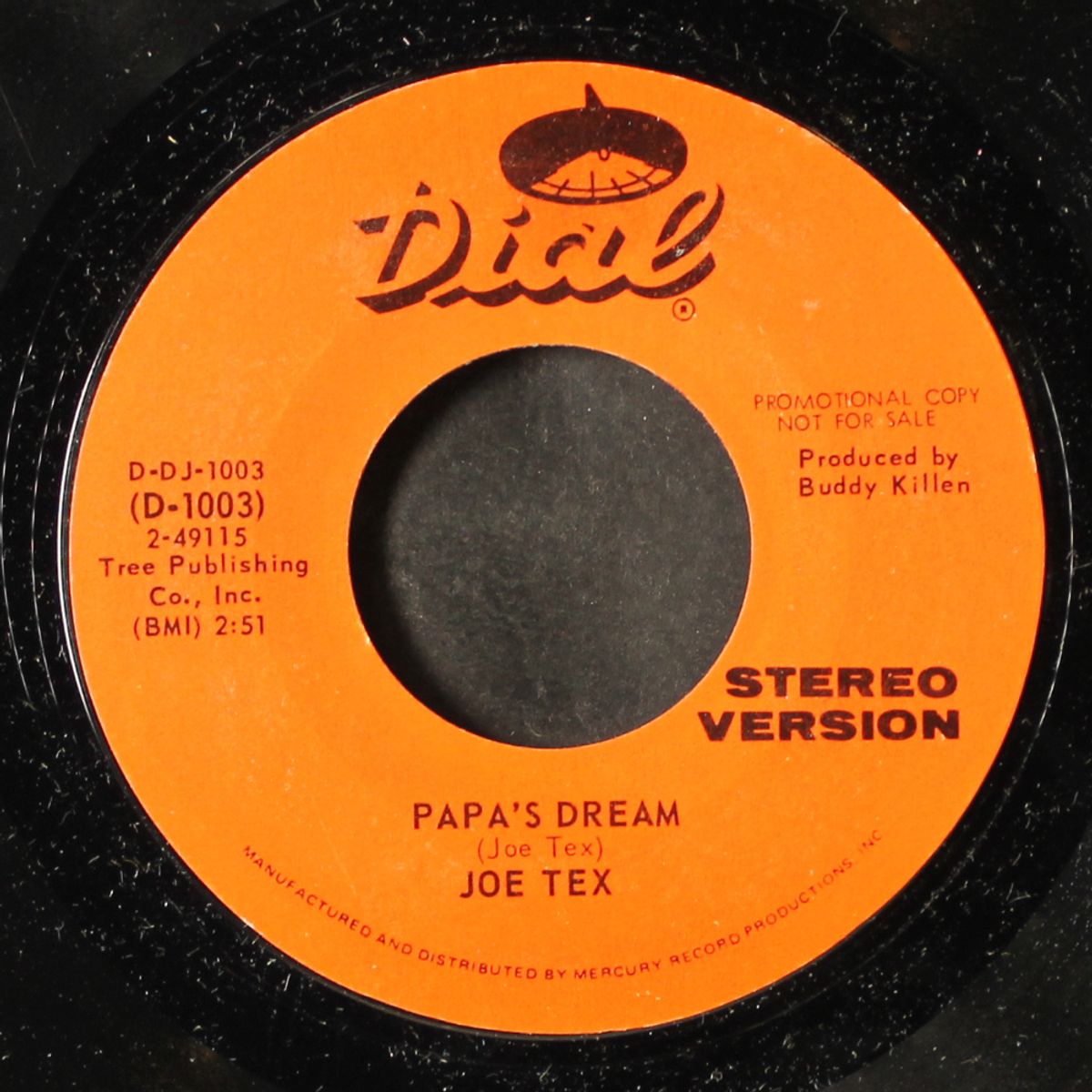 papa's dream / mono by JOE TEX