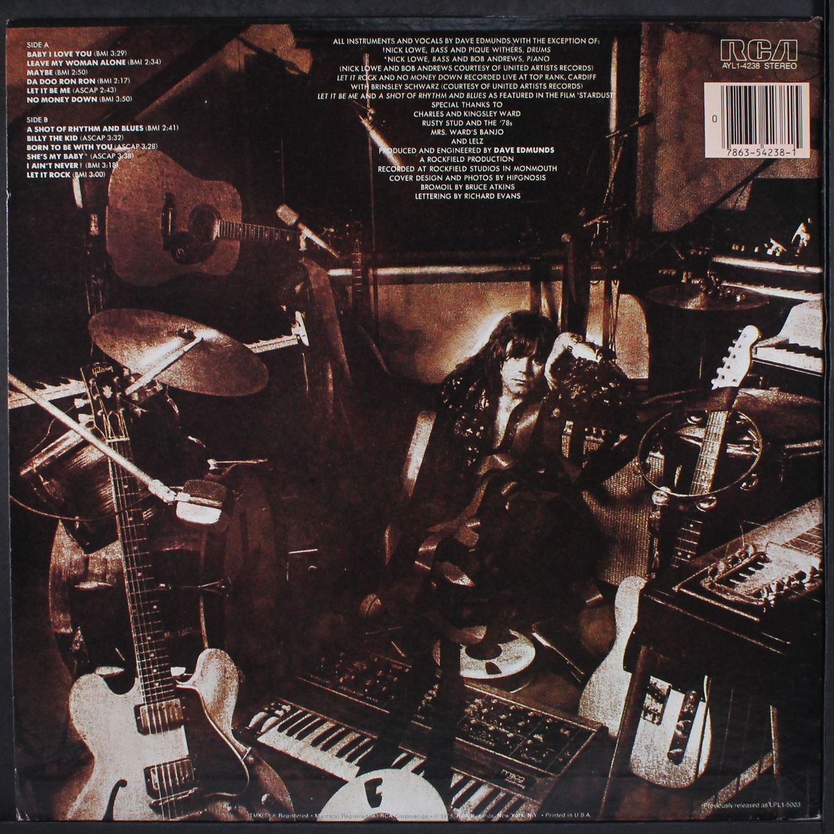 subtle as a flying mallet by DAVE EDMUNDS