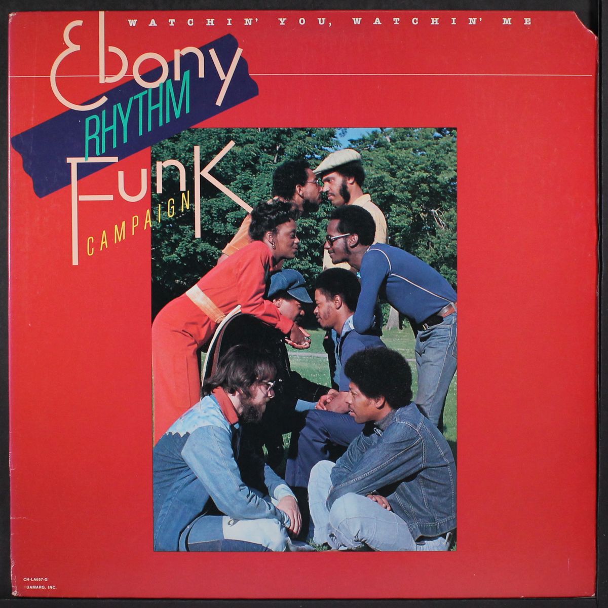 watchin' you, watchin' me by EBONY RHYTHM FUNK CAMPAIGN