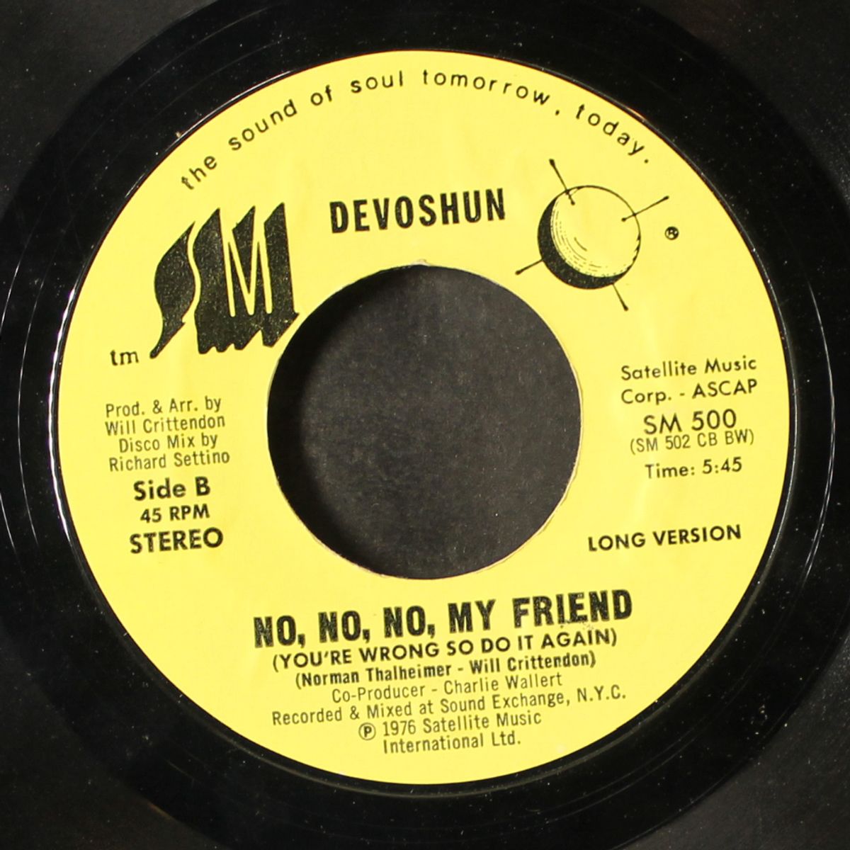 no no no my friend by DEVOSHUN