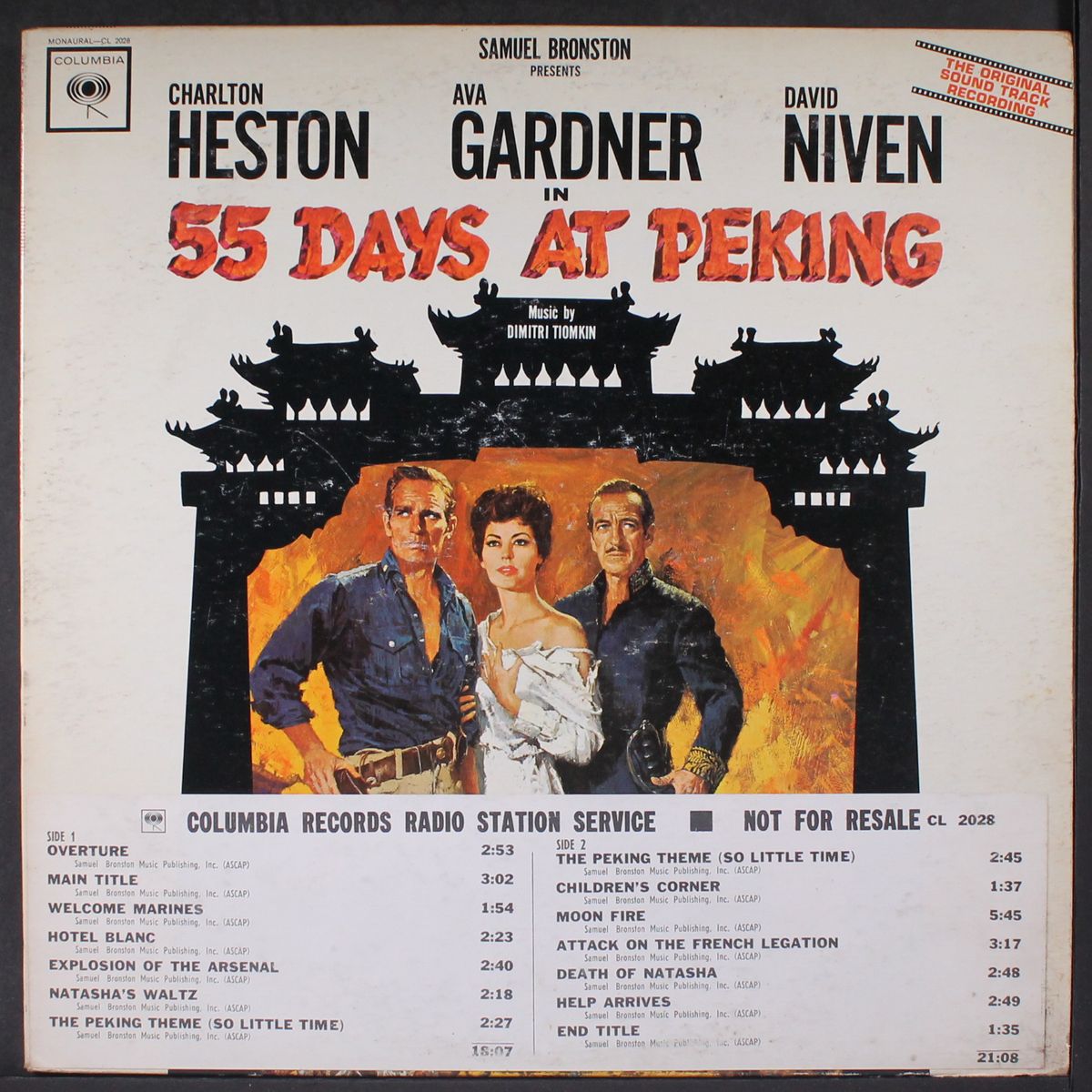 55 days at peking by SOUNDTRACK