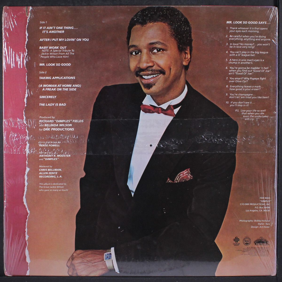 mr. look so good! by RICHARD DIMPLES FIELDS
