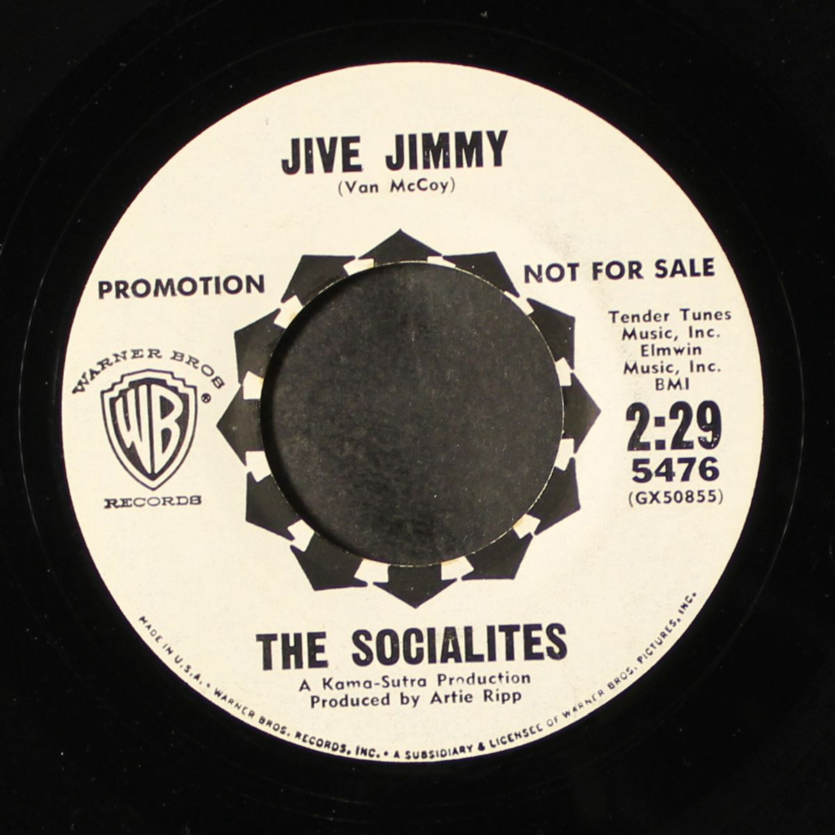 you're losing your touch / jive jimmy by SOCIALITES