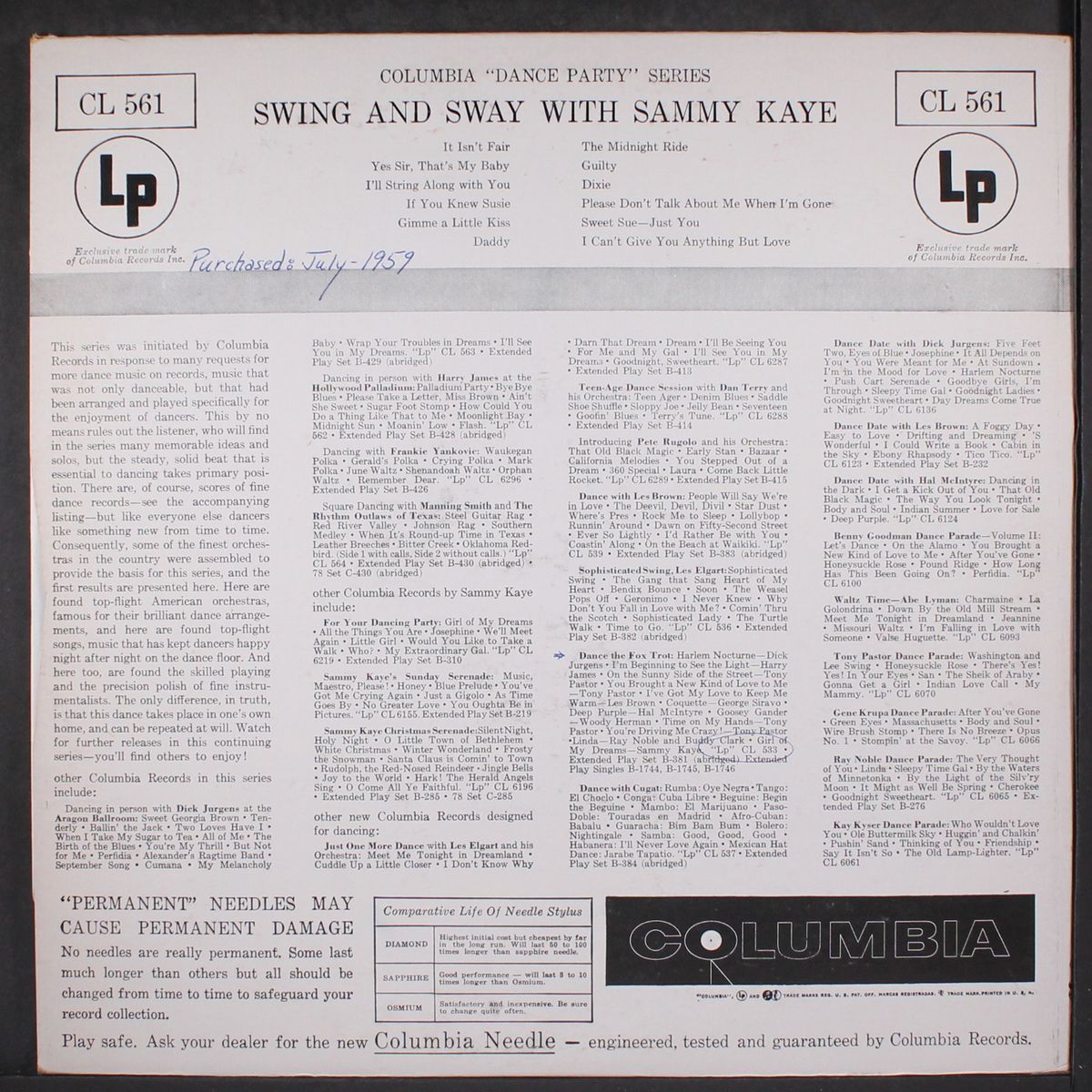 swing and sway with sammy kaye by SAMMY KAYE