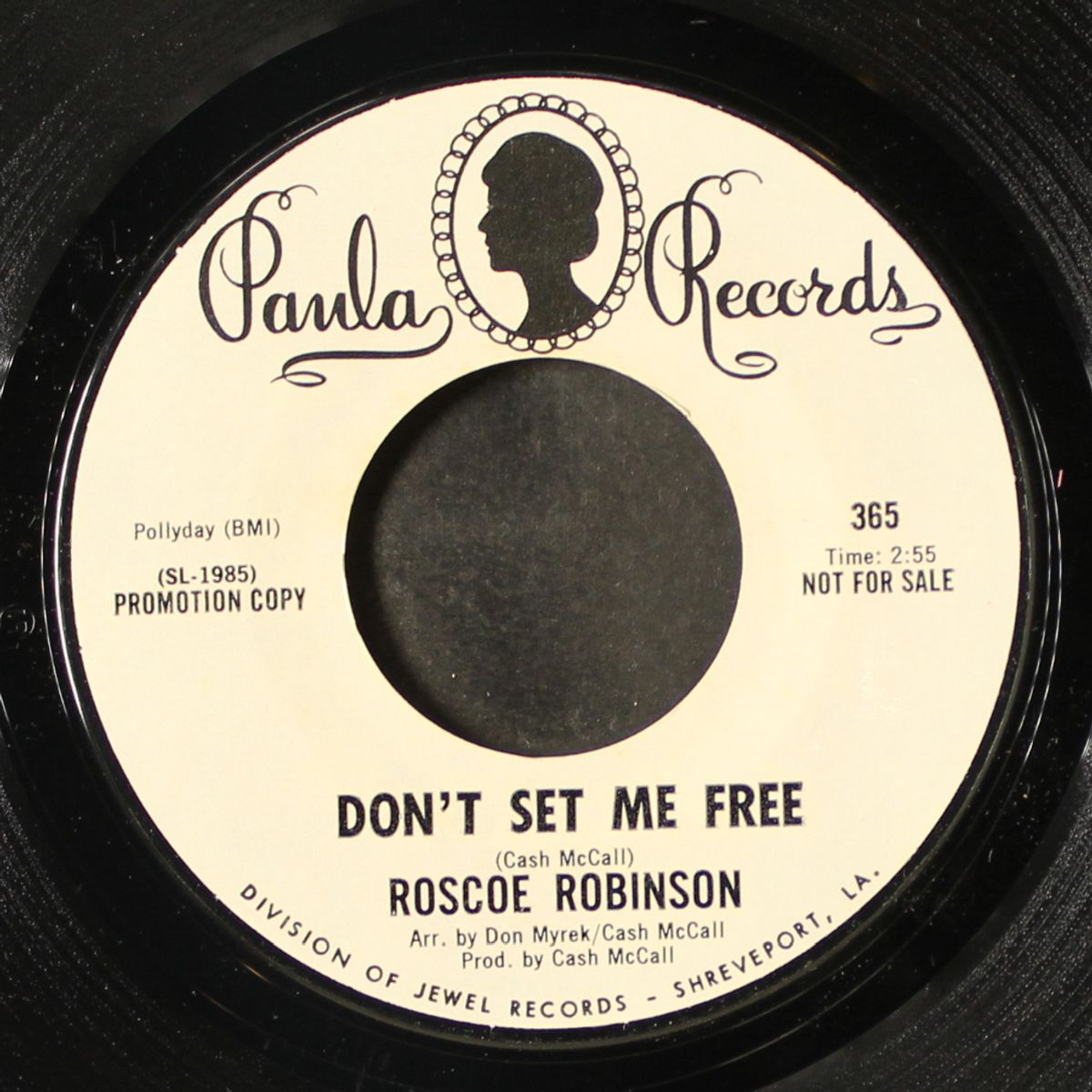 don't set me free / same by ROSCOE ROBINSON