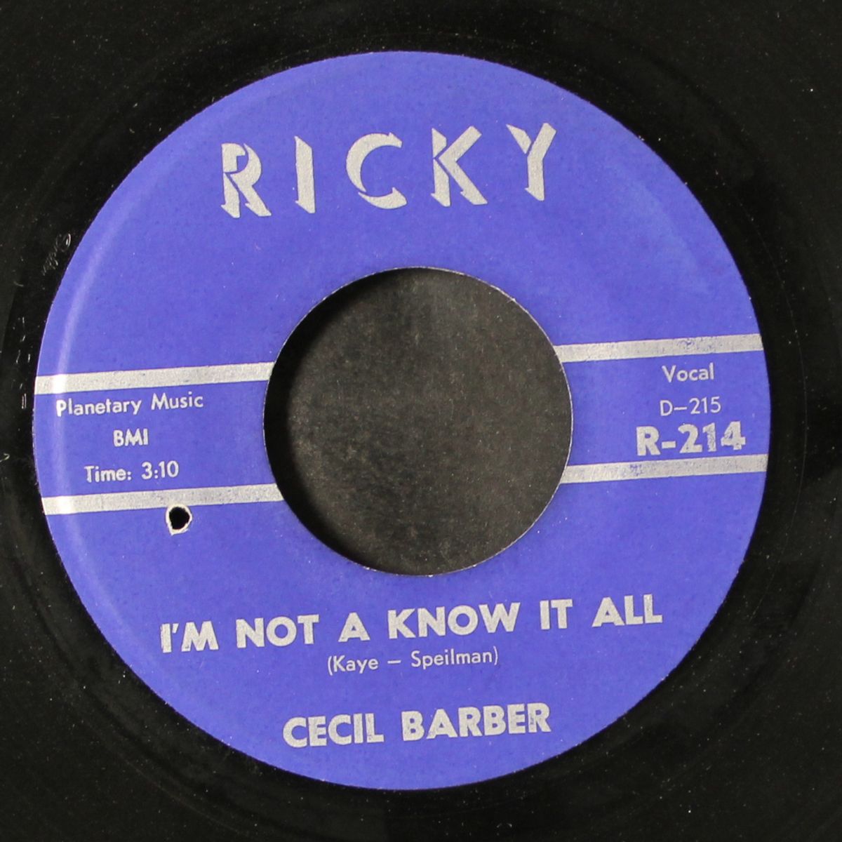 you can make it if you try / i'm not a know it all by CECIL BARBER
