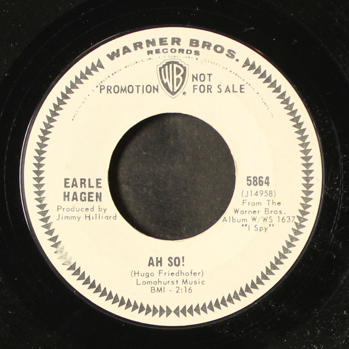the international set / ah so by EARLE HAGEN