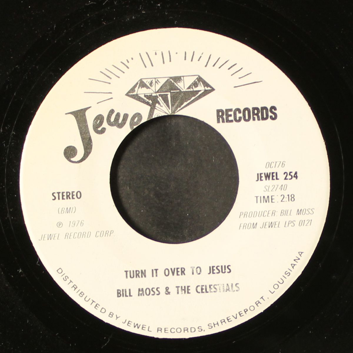 turn it over to jesus / the mother of my children by BILL MOSS & CELESTIALS