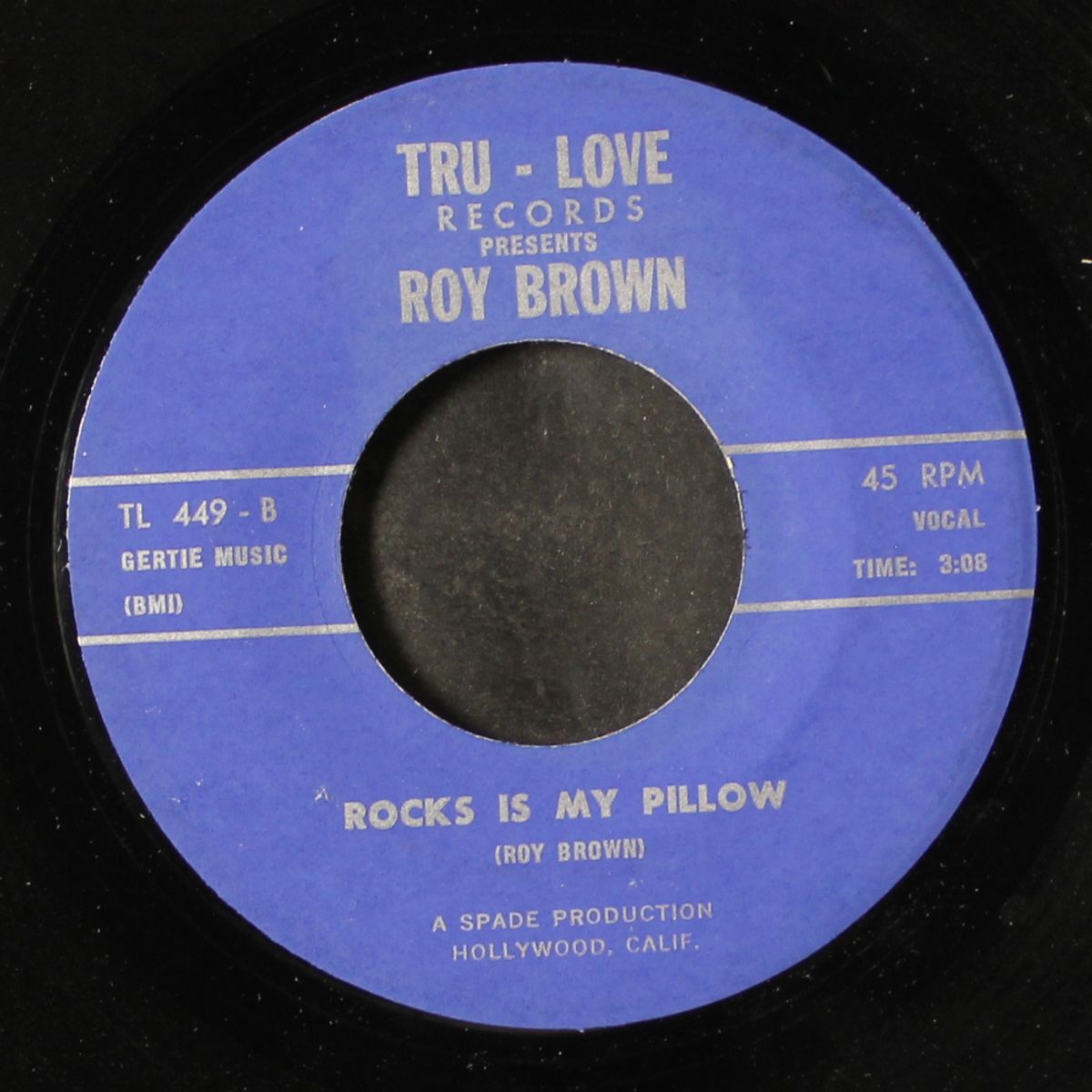 i'm making love / rocks is my pillow by ROY BROWN