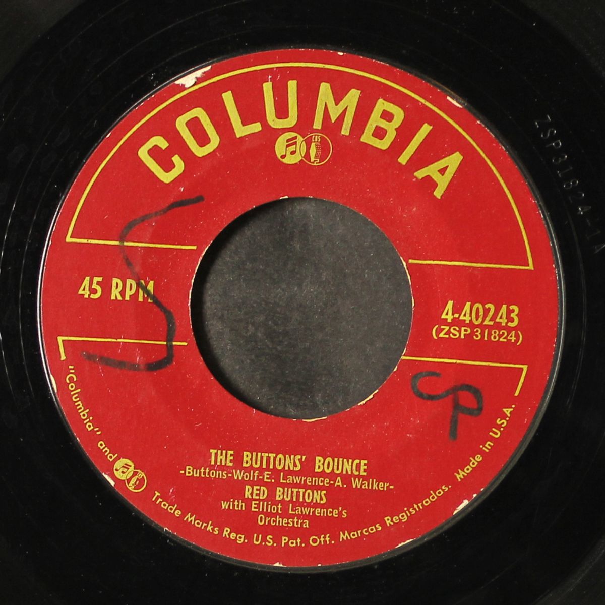 oh! my mother-in-law / the buttons' bounce by RED BUTTONS