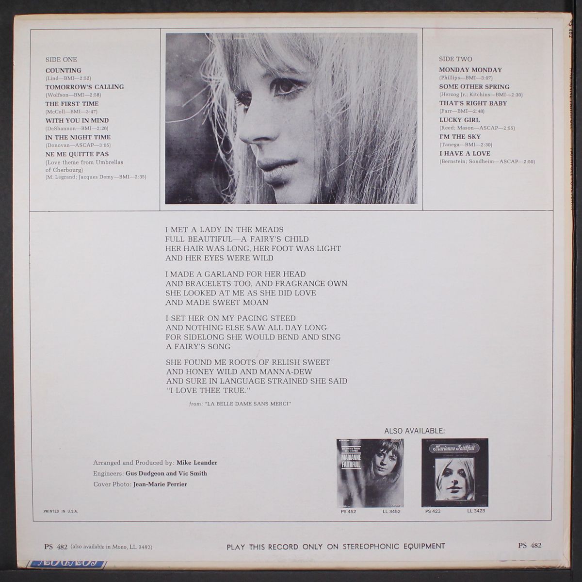 faithfull forever by MARIANNE FAITHFULL