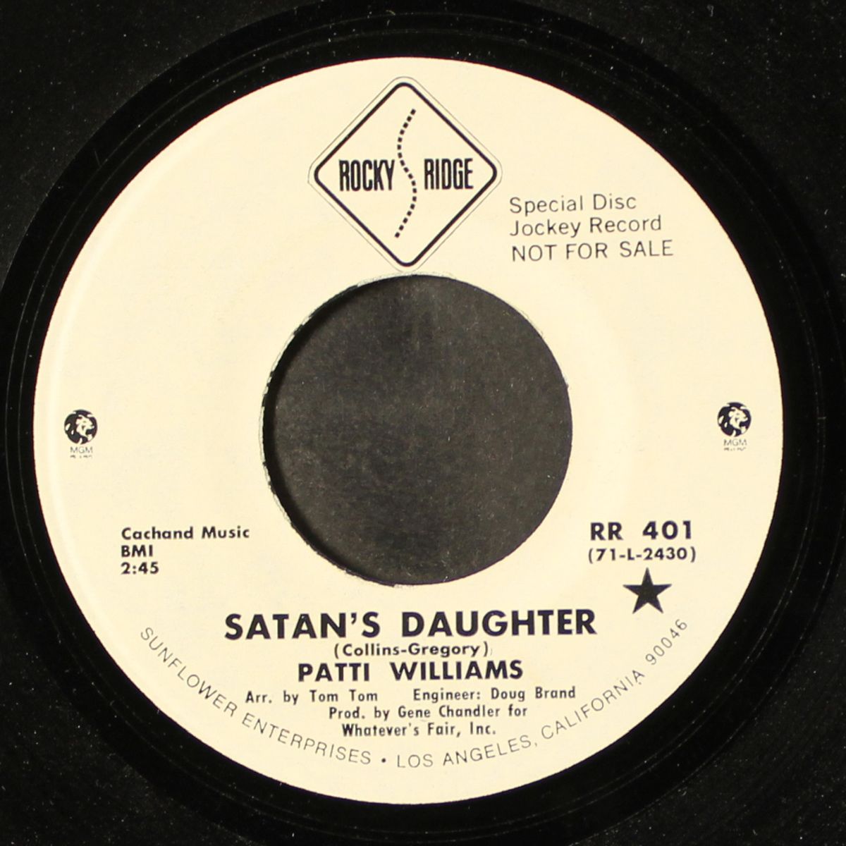 wings of love / satan's daughter by PATTI WILLIAMS