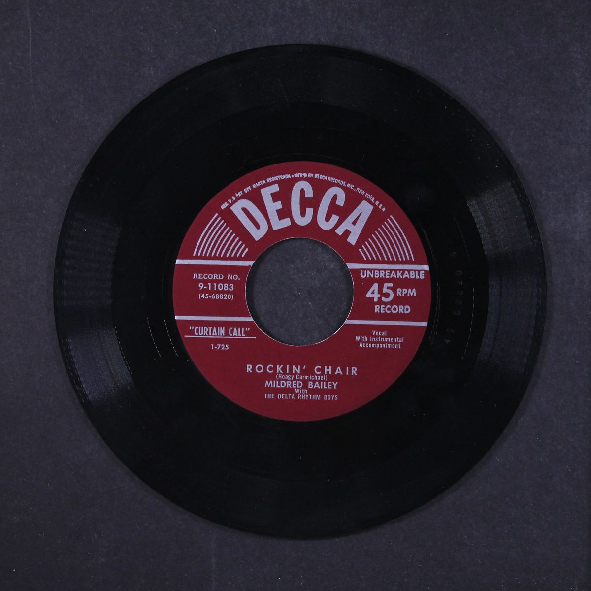 rockin' chair / georgia on my mind by MILDRED BAILEY