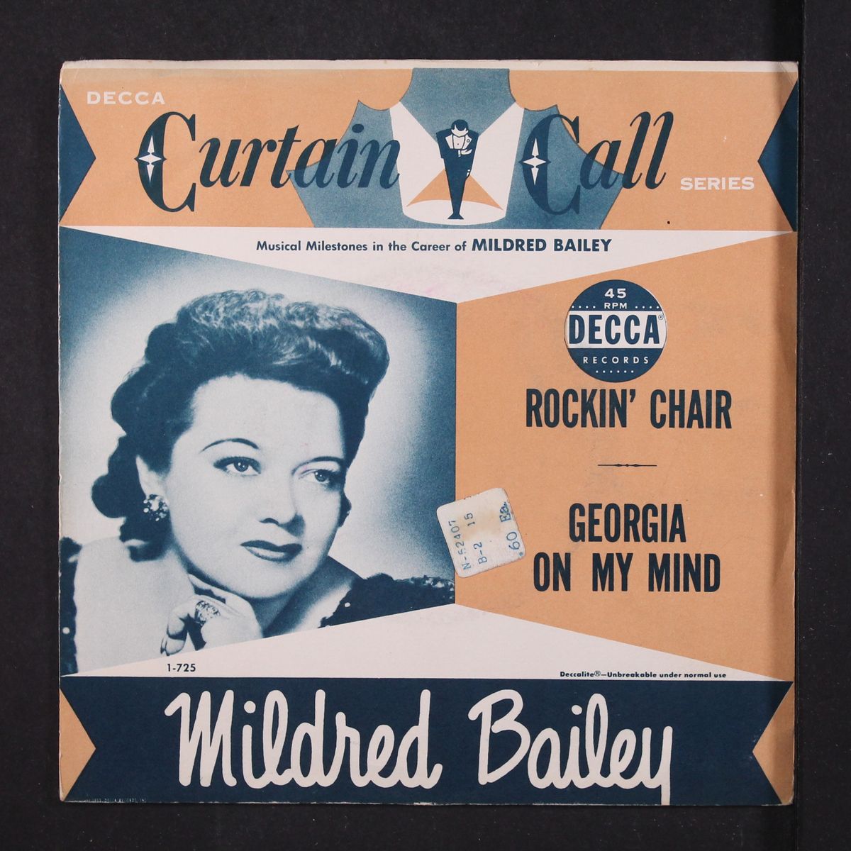 rockin' chair / georgia on my mind by MILDRED BAILEY