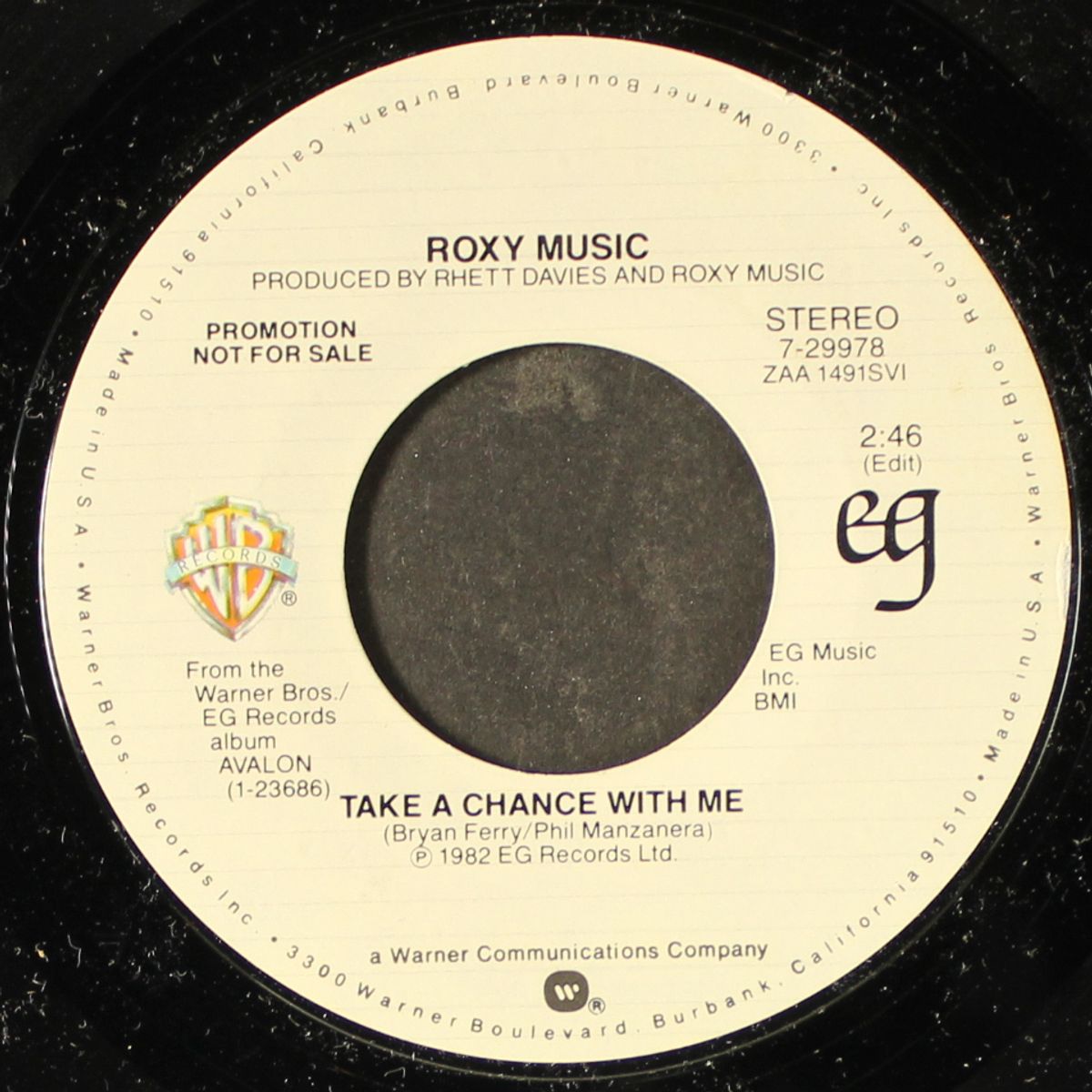 take a chance with me / mono by ROXY MUSIC