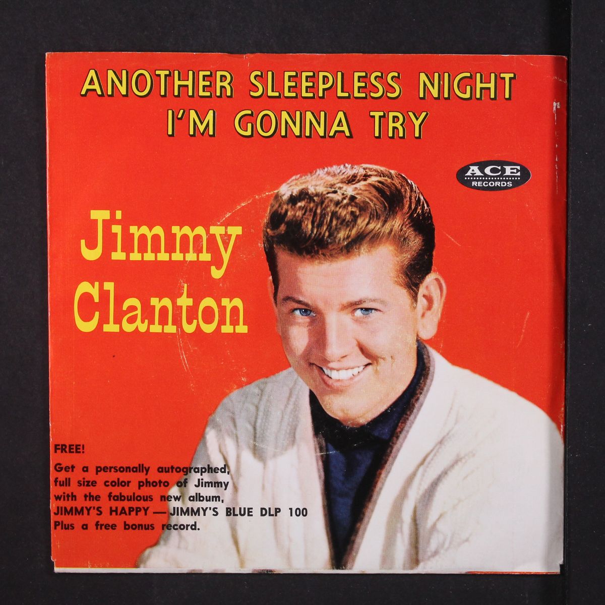 i'm gonna try / another sleepless night by JIMMY CLANTON