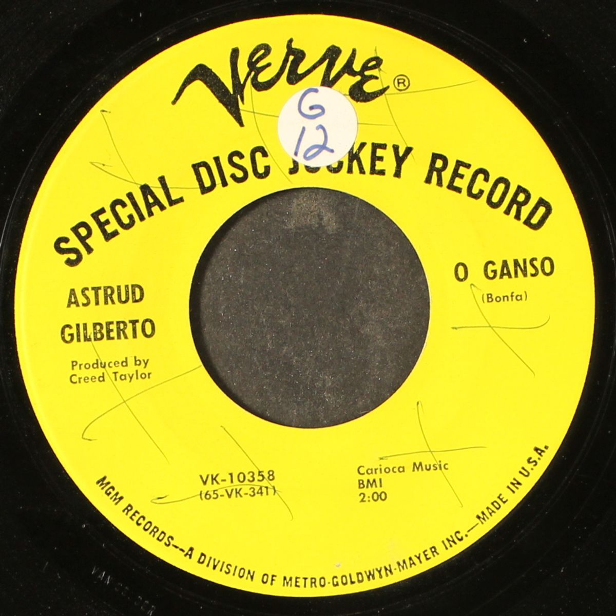 o ganso / the shadow of your smile by ASTRUD GILBERTO