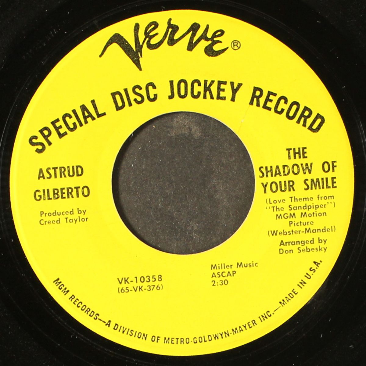 o ganso / the shadow of your smile by ASTRUD GILBERTO