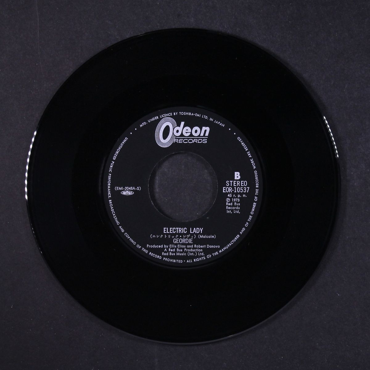 the house of the rising sun / electric lady by GEORDIE