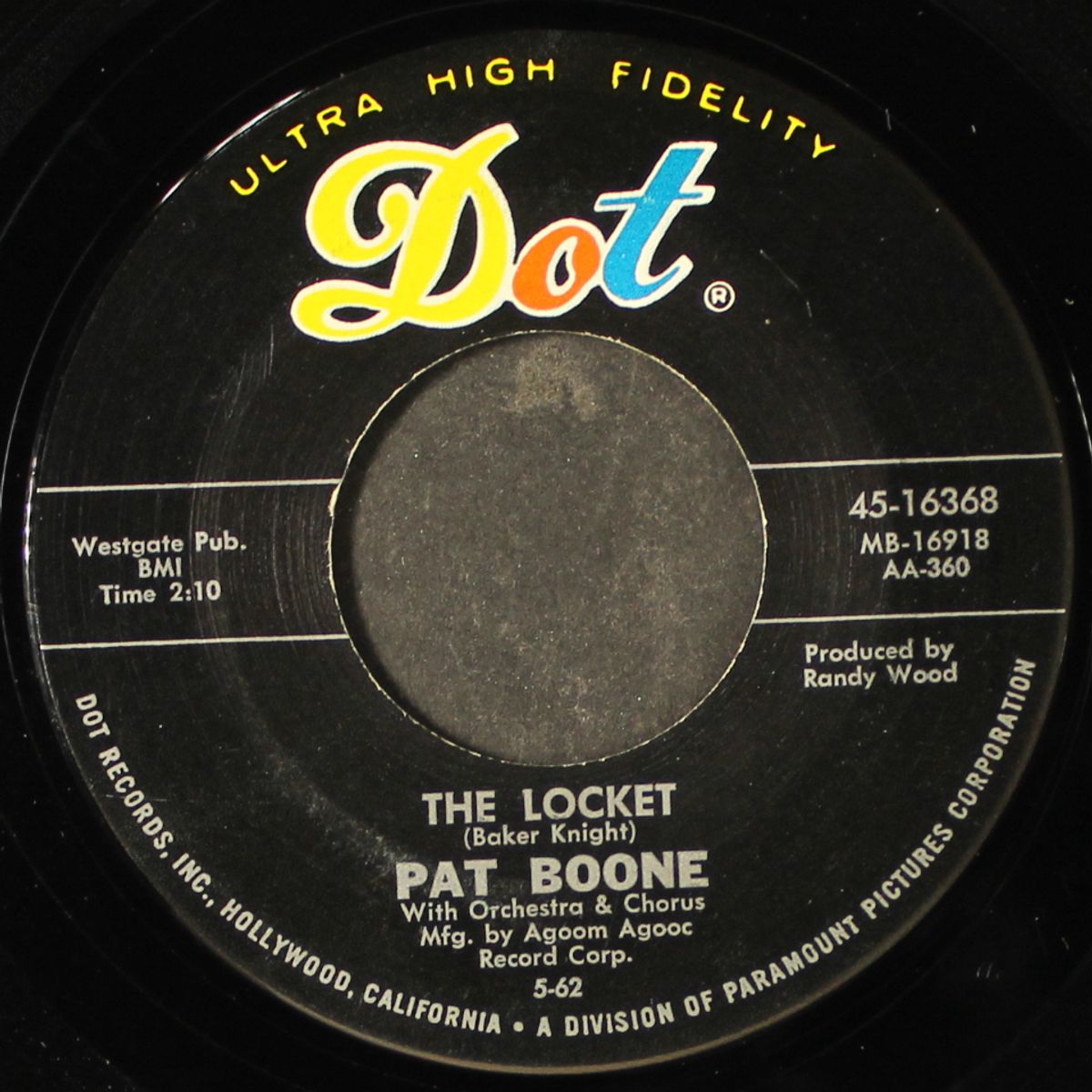 speedy gonzales / the locket by PAT BOONE